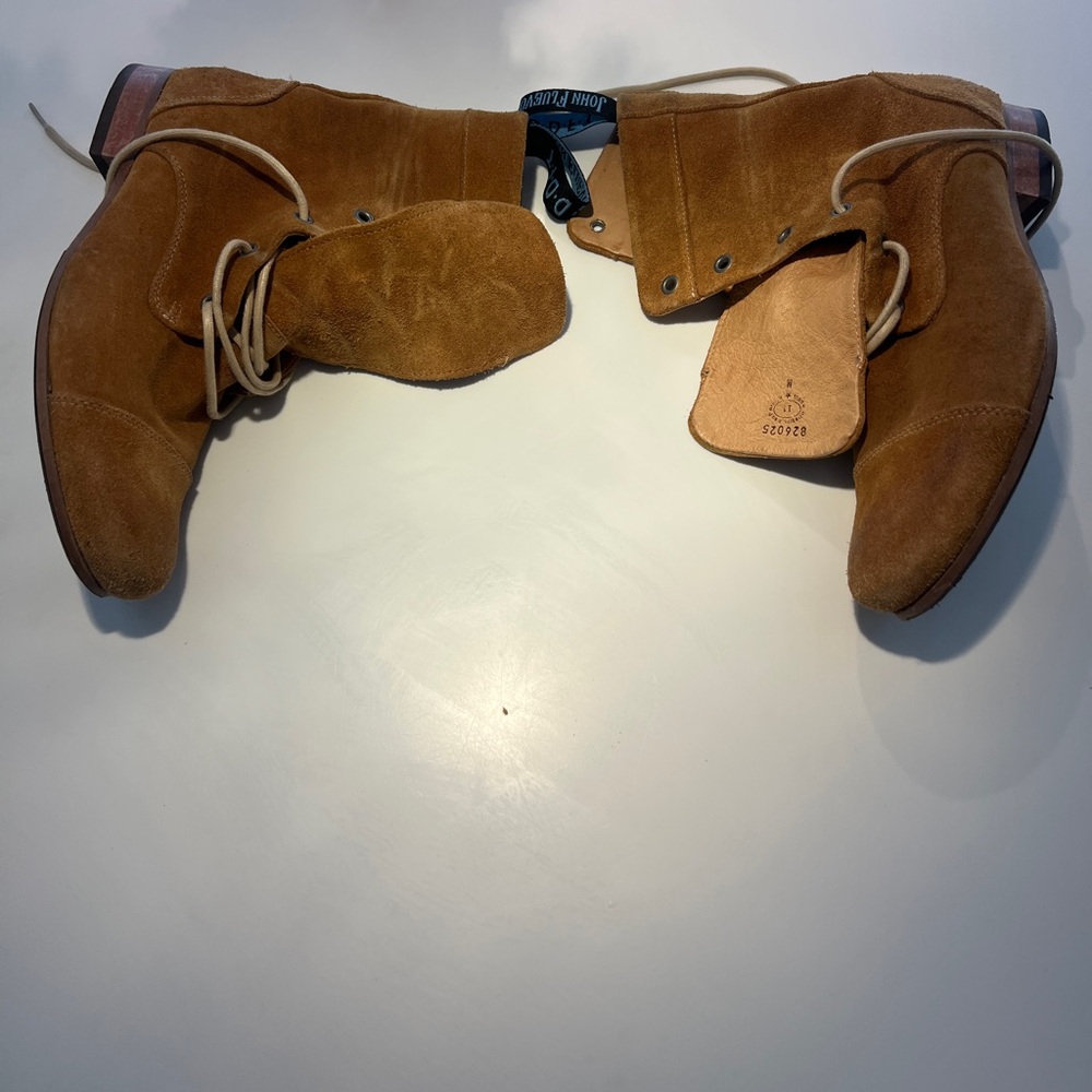 John Fluevog | Unisex suede Ankle Boots